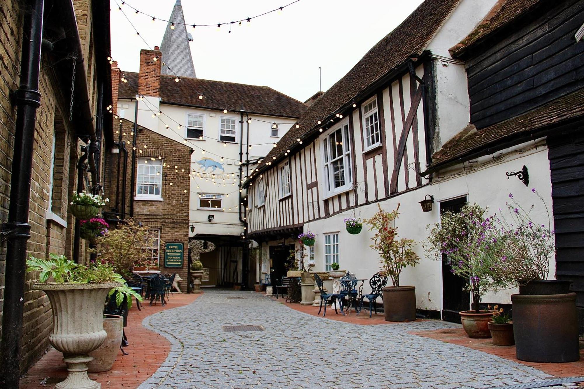 Blue Boar Hotel Maldon Luaran gambar